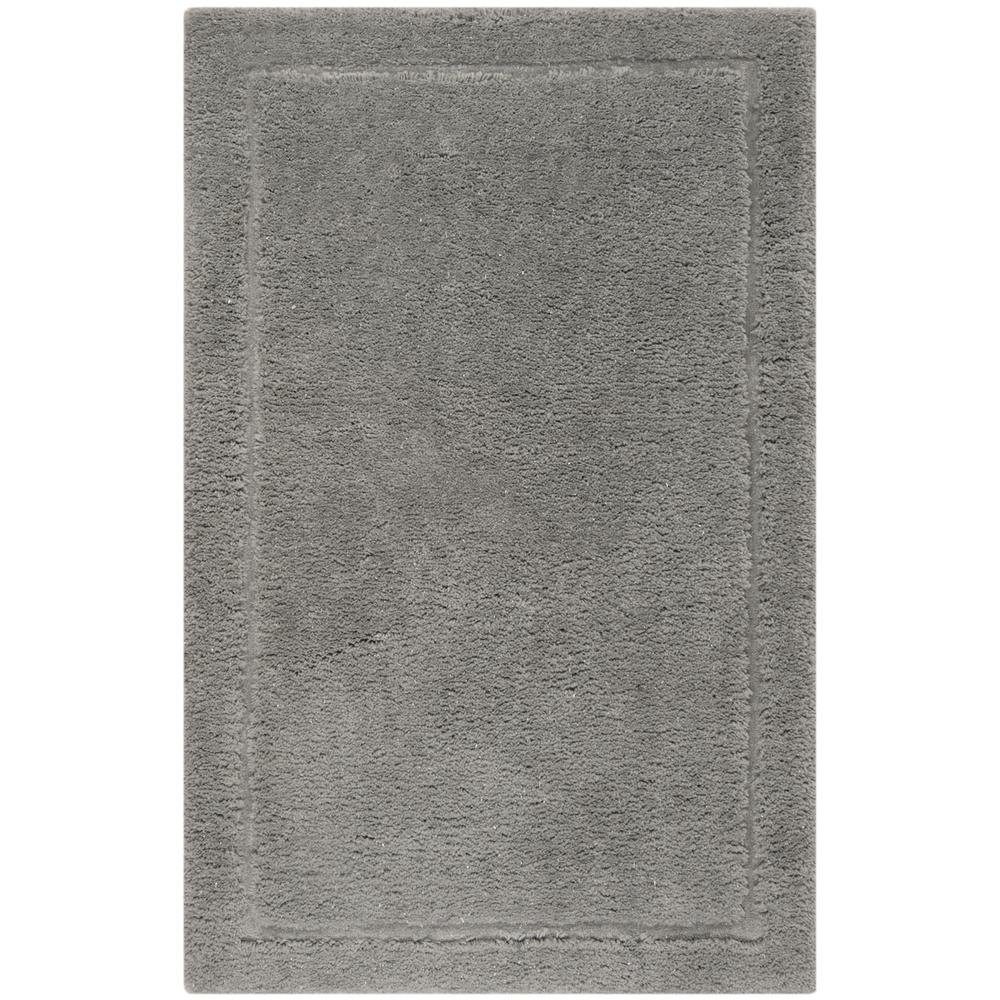 GLAMOUR SHAG, GREY, 5' X 8', Area Rug. The main picture.