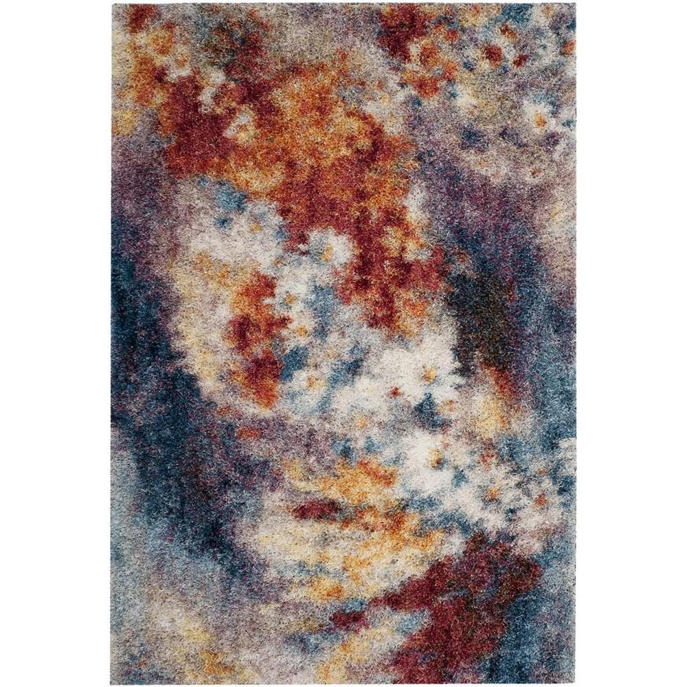GYPSY, RUST / IVORY, 5'-1" X 7'-6", Area Rug. Picture 1