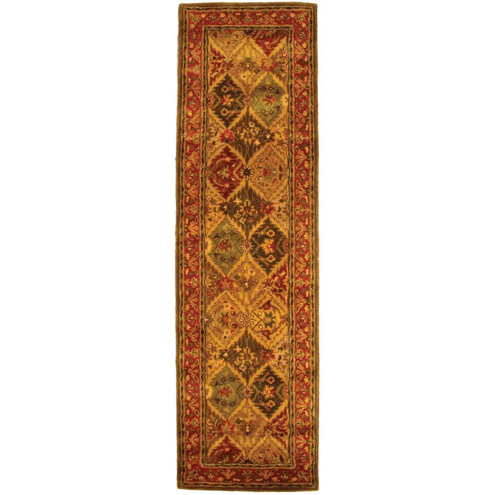 HERITAGE, MULTI, 2'-3" X 8', Area Rug, HG111A-28. Picture 1