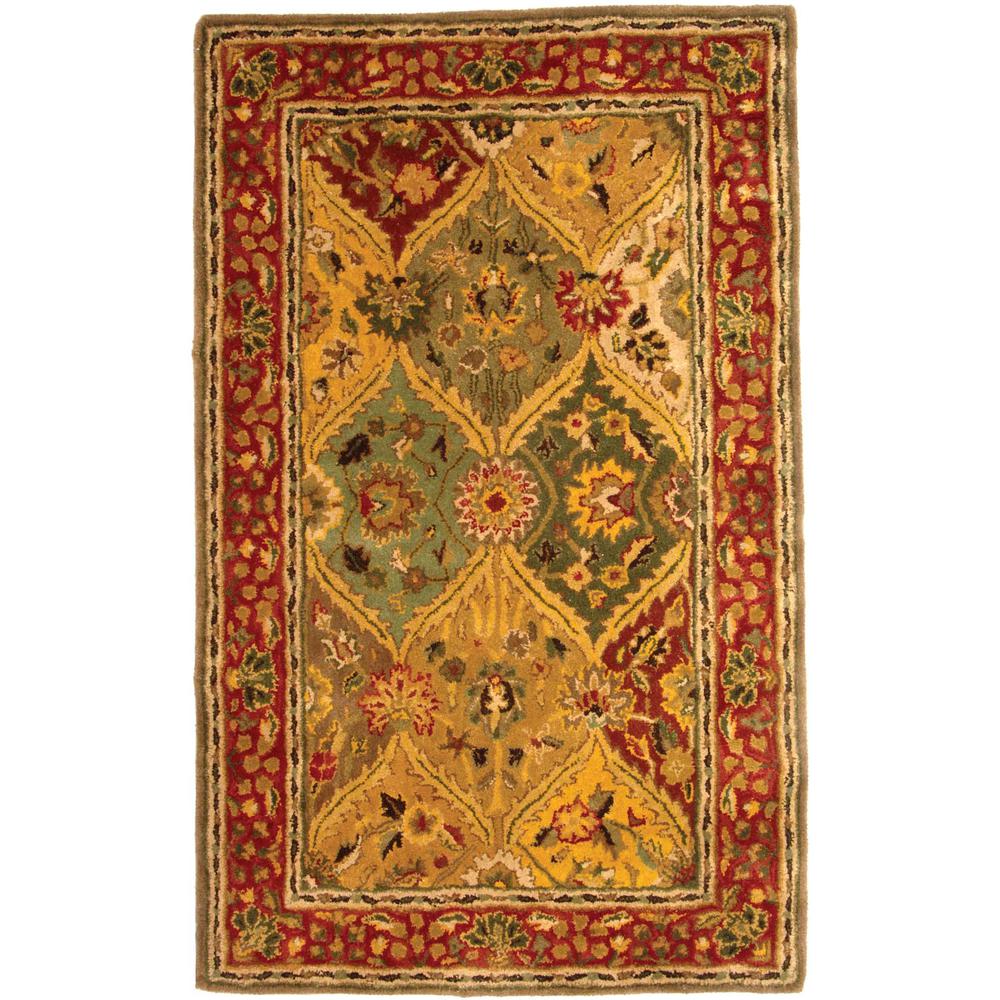 HERITAGE, MULTI, 3' X 5', Area Rug, HG111A-3. Picture 1