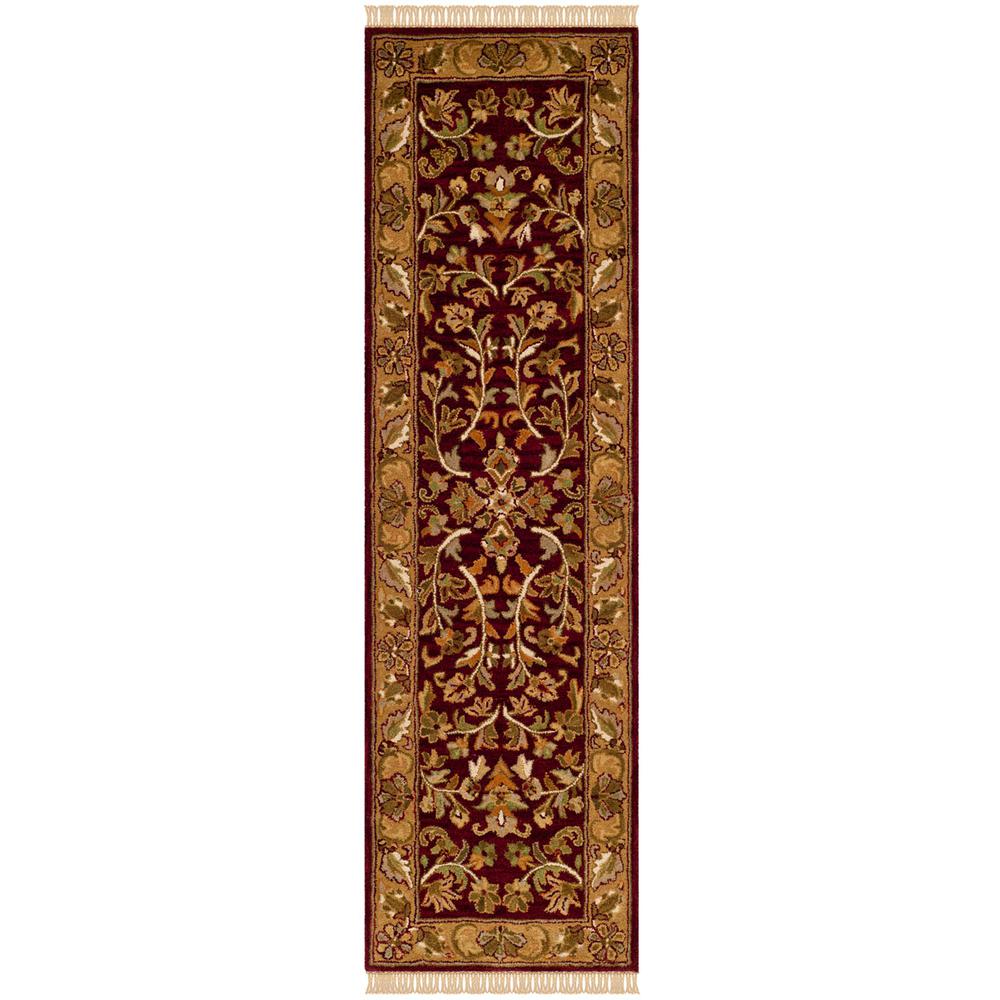 HERITAGE, RED / GOLD, 2'-3" X 8', Area Rug, HG170A-28. Picture 1