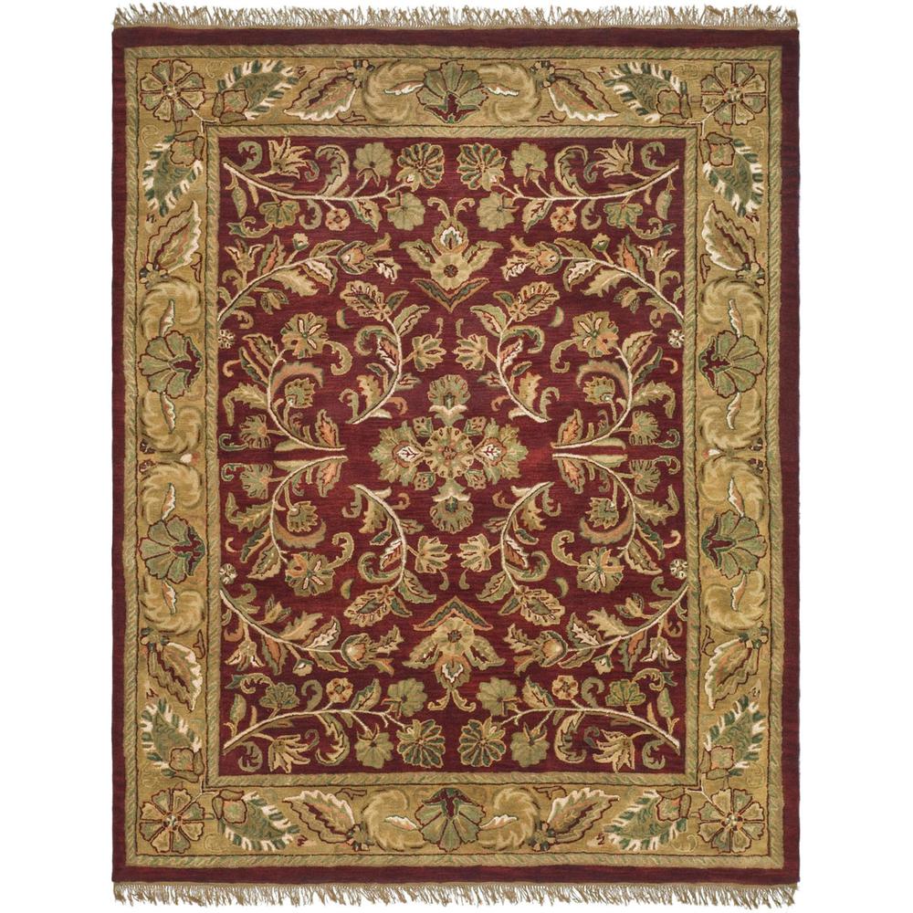 HERITAGE, RED / GOLD, 7'-6" X 9'-6", Area Rug, HG170A-8. Picture 1