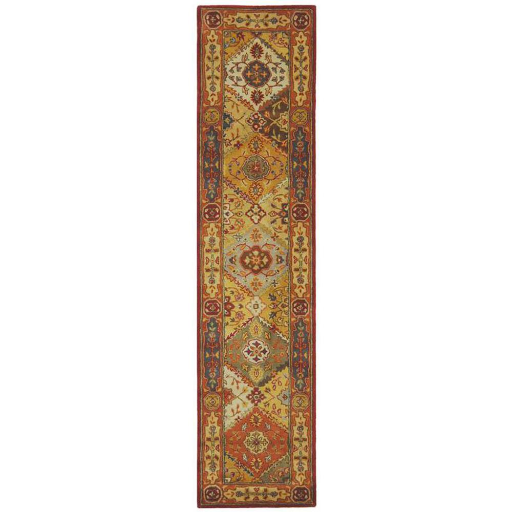 HERITAGE, MULTI, 2'-3" X 8', Area Rug, HG512A-28. Picture 1