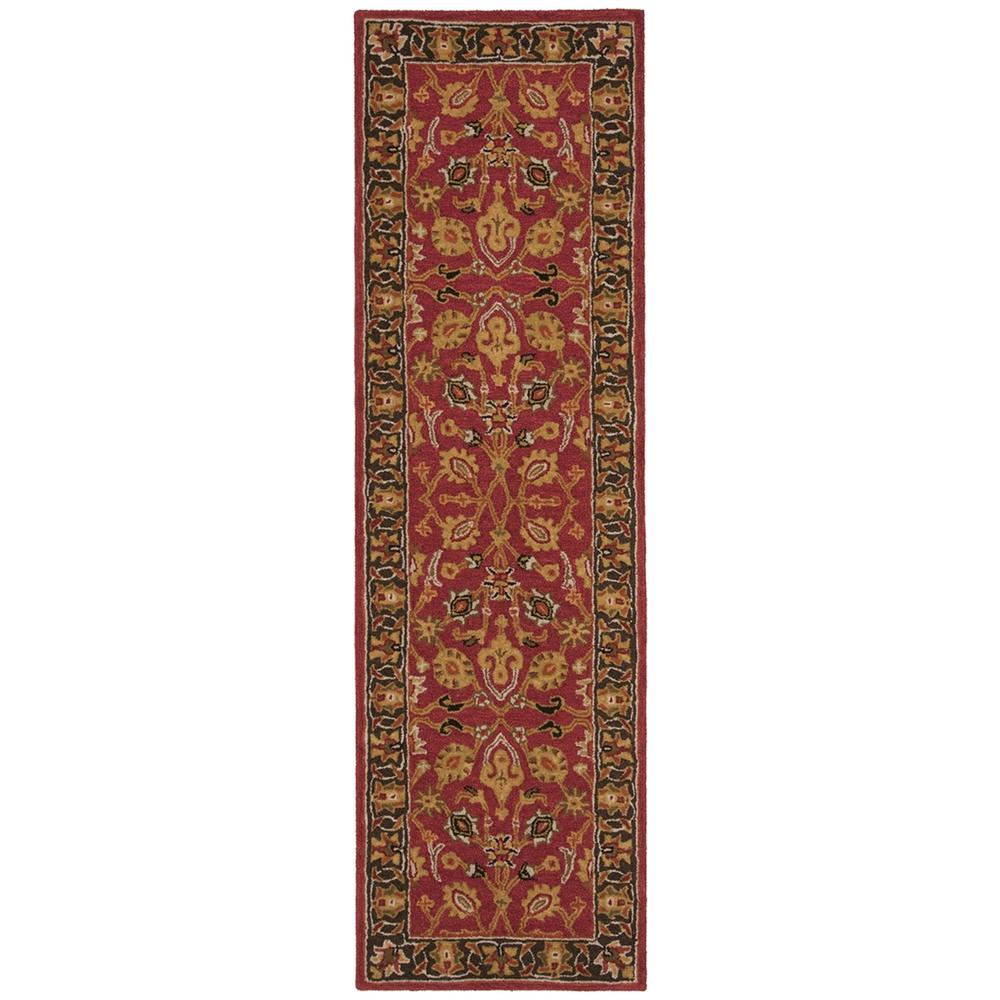 HERITAGE, RED / GOLD, 2'-3" X 8', Area Rug, HG745Q-28. Picture 1