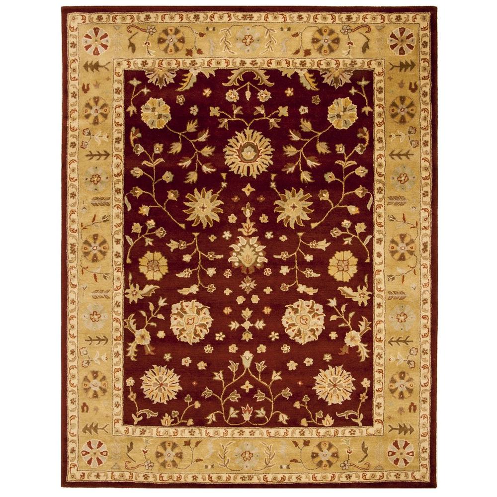 HERITAGE, RED / GOLD, 7'-6" X 9'-6", Area Rug, HG813A-8. Picture 1