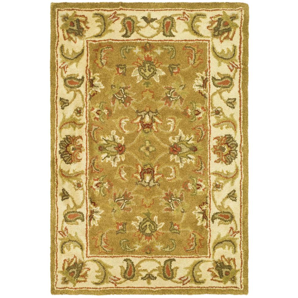 HERITAGE, MOCHA / IVORY, 2' X 3', Area Rug. Picture 1