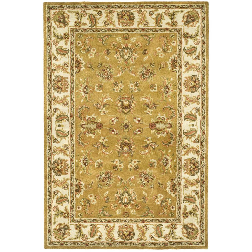 HERITAGE, MOCHA / IVORY, 4' X 6', Area Rug. Picture 1