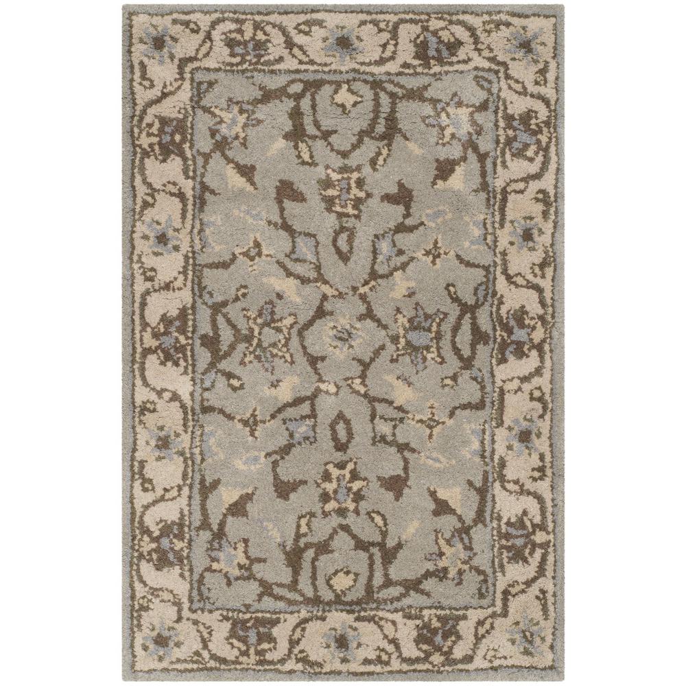 HERITAGE, BEIGE / GREY, 2' X 3', Area Rug, HG862A-2. Picture 1