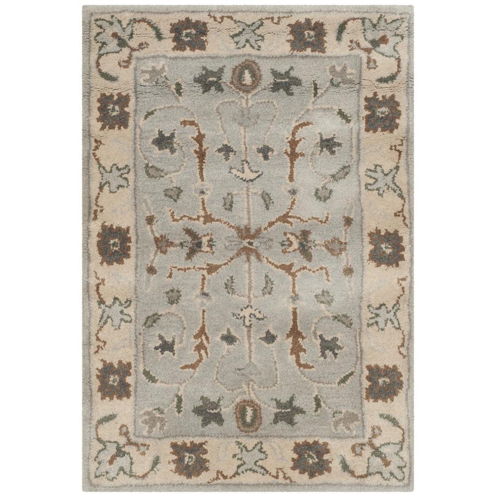 HERITAGE, GREEN / BEIGE, 2' X 3', Area Rug, HG864A-2. Picture 1