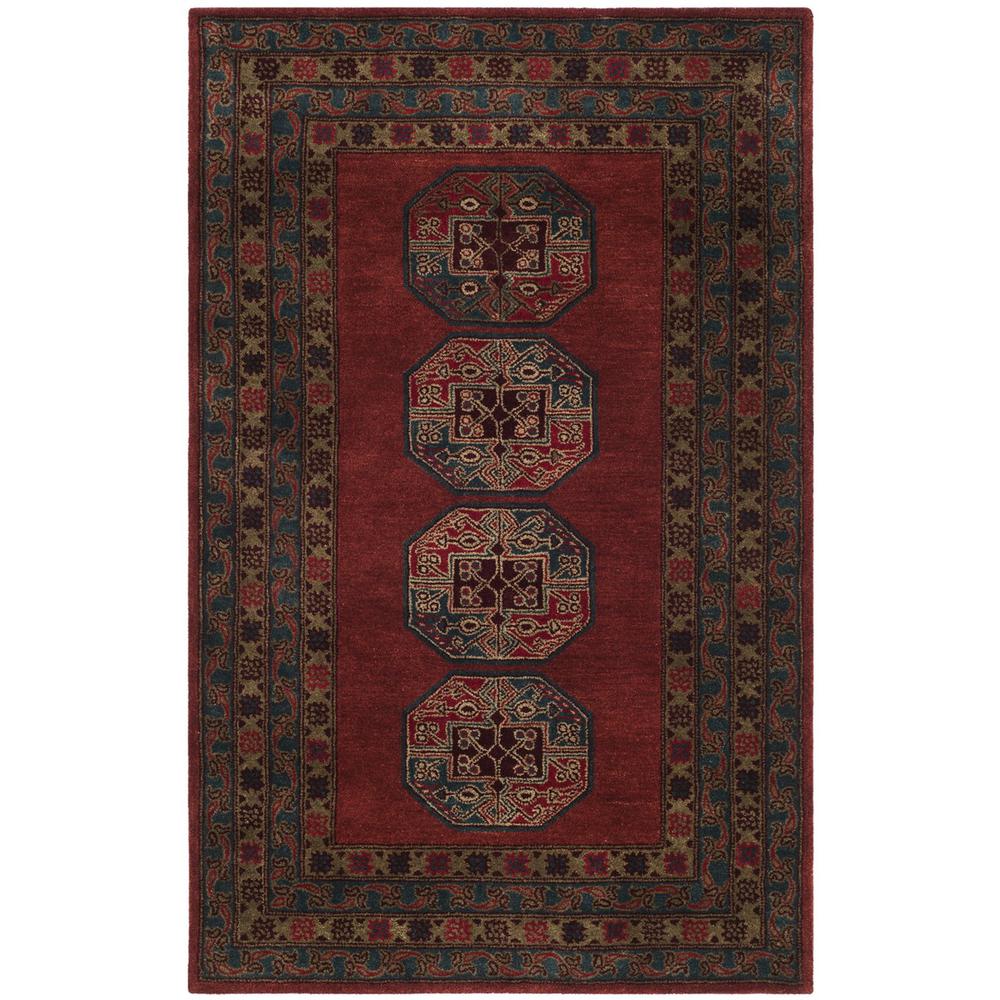 HERITAGE, RED, 5' X 8', Area Rug, HG919Q-5. Picture 1