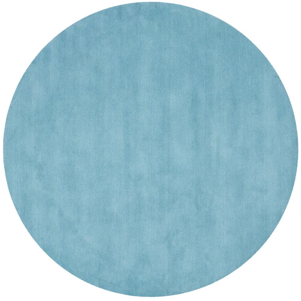 HIMALAYA, TURQUOISE, 6' X 6' Round, Area Rug. Picture 1