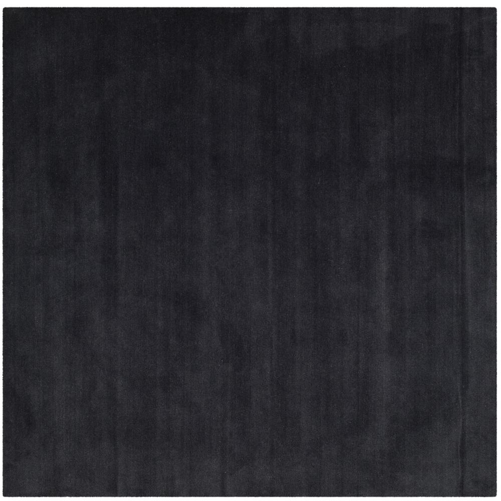 HIMALAYA, BLACK, 8' X 8' Square, Area Rug. Picture 1