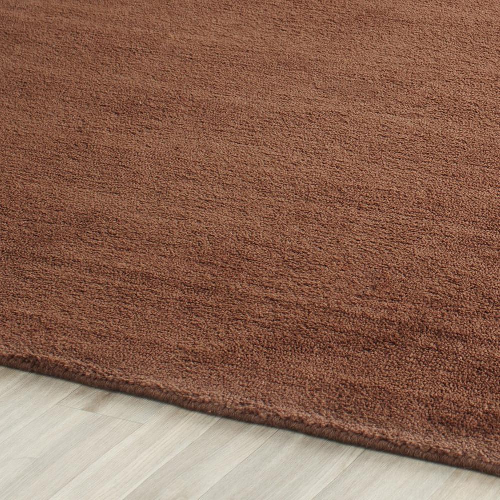 HIMALAYA, BROWN, 6' X 6' Square, Area Rug. Picture 1