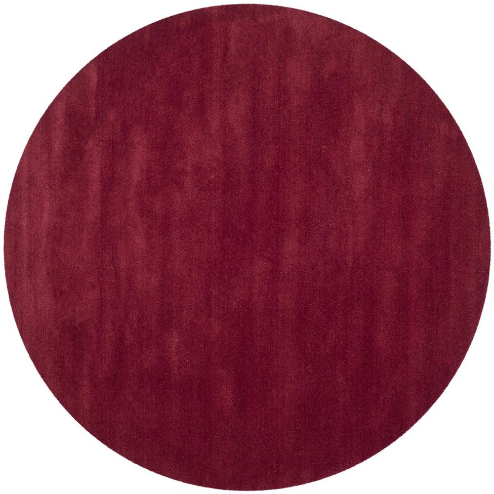 HIMALAYA, RED, 6' X 6' Round, Area Rug. Picture 1