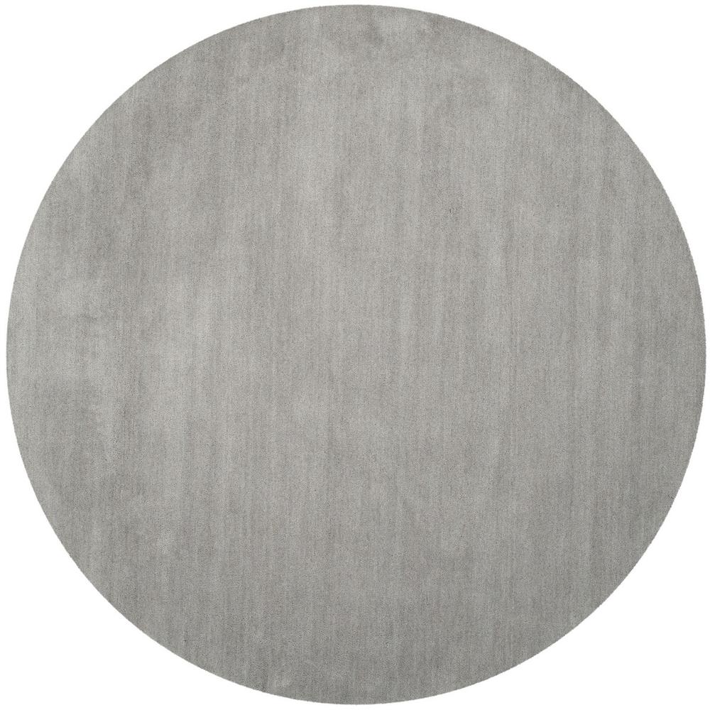 HIMALAYA, GREY, 6' X 6' Round, Area Rug. The main picture.