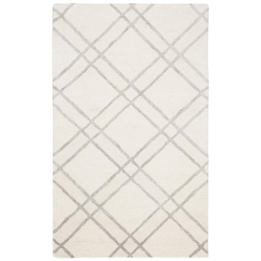 HIMALAYA, IVORY / SILVER, 3' X 5', Area Rug. Picture 1
