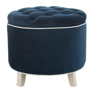 AMELIA TUFTED STORAGE OTTOMAN, HUD8220N. Picture 1