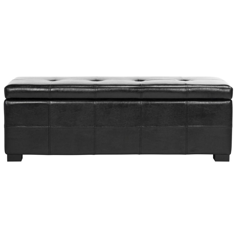 MAIDEN TUFTED STORAGE BENCH LG, HUD8229B. Picture 1