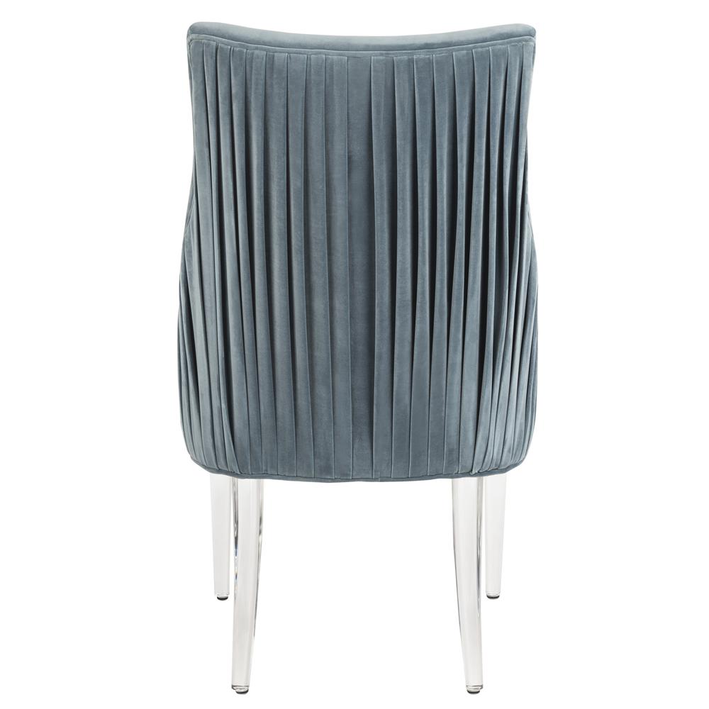 De Luca Acrylic Leg Dining Chair, Seafoam. Picture 3