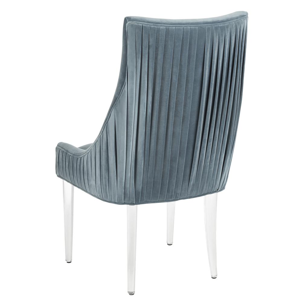 De Luca Acrylic Leg Dining Chair, Seafoam. Picture 4