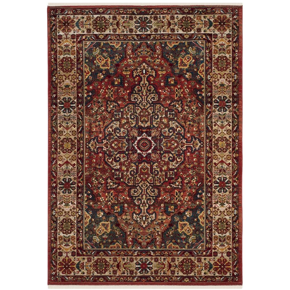 KASHAN, RED / IVORY, 3'-3" X 4'-10", Area Rug, KSN305L-3. Picture 1
