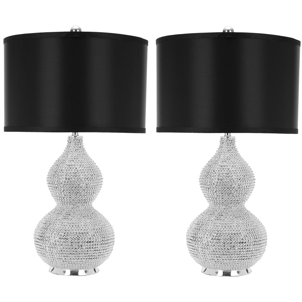 NICOLE 24.5-INCH H BEAD BASE LAMP, LIT4014A-SET2. Picture 1