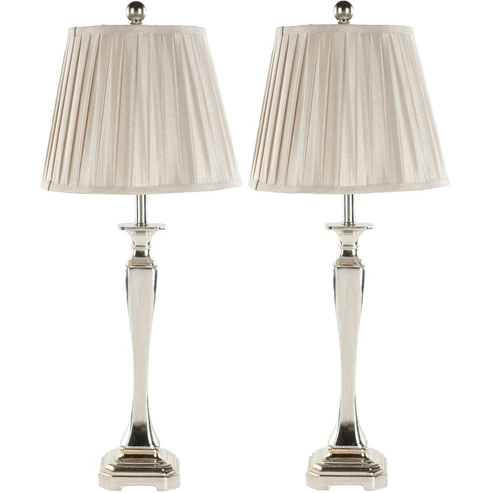 ATHENA 27-INCH H TABLE LAMP, LIT4025B-SET2. The main picture.