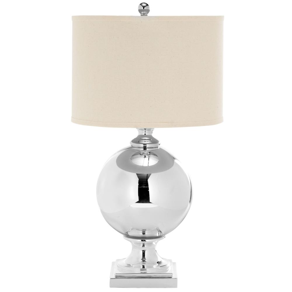 ALCOTT 28-INCH H MERCURY GLASS TABLE LAMP. Picture 1
