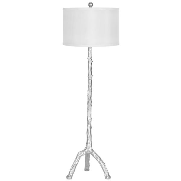 SILVER 58-INCH H BRANCH FLOOR LAMP. Picture 1