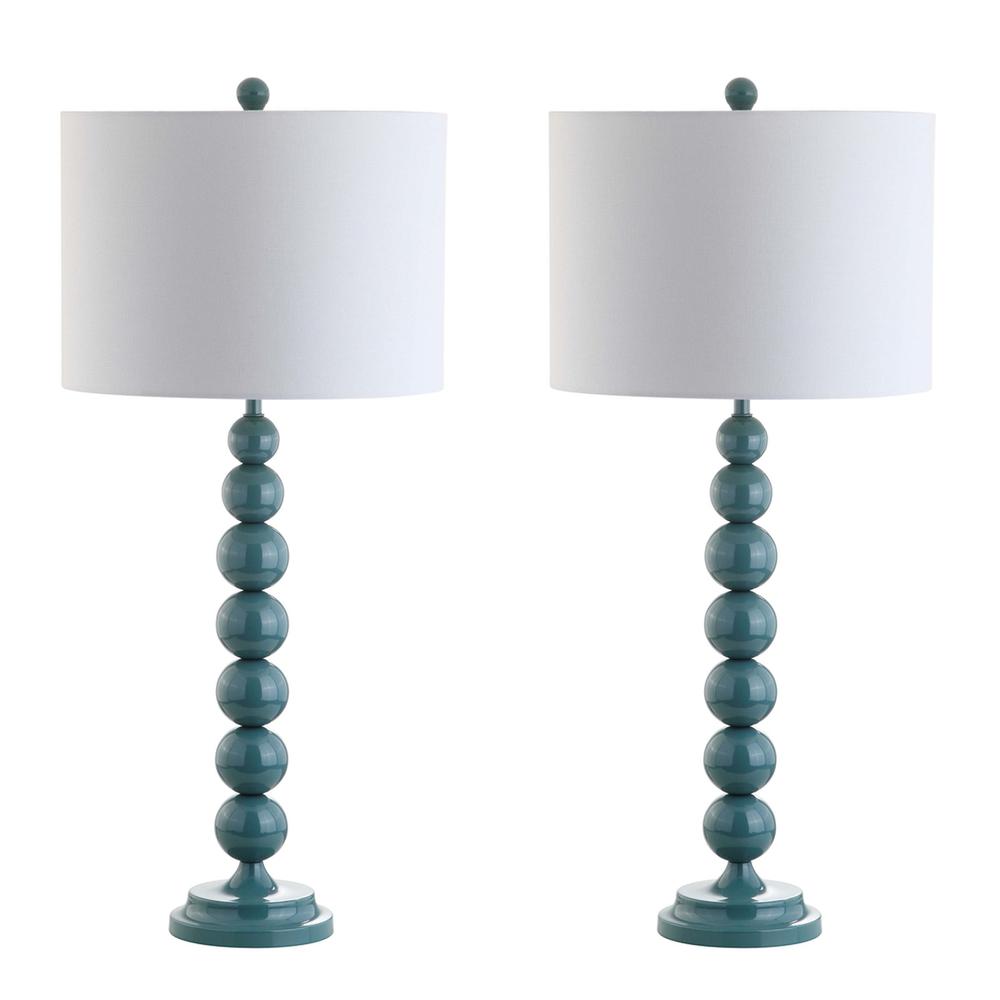 JENNA 31.5-INCH H STACKED BALL LAMP, LIT4090C-SET2. Picture 1