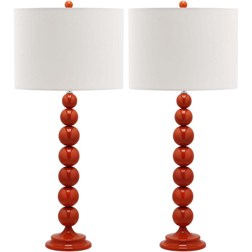 JENNA 31.5-INCH H STACKED BALL LAMP, LIT4090D-SET2. Picture 1