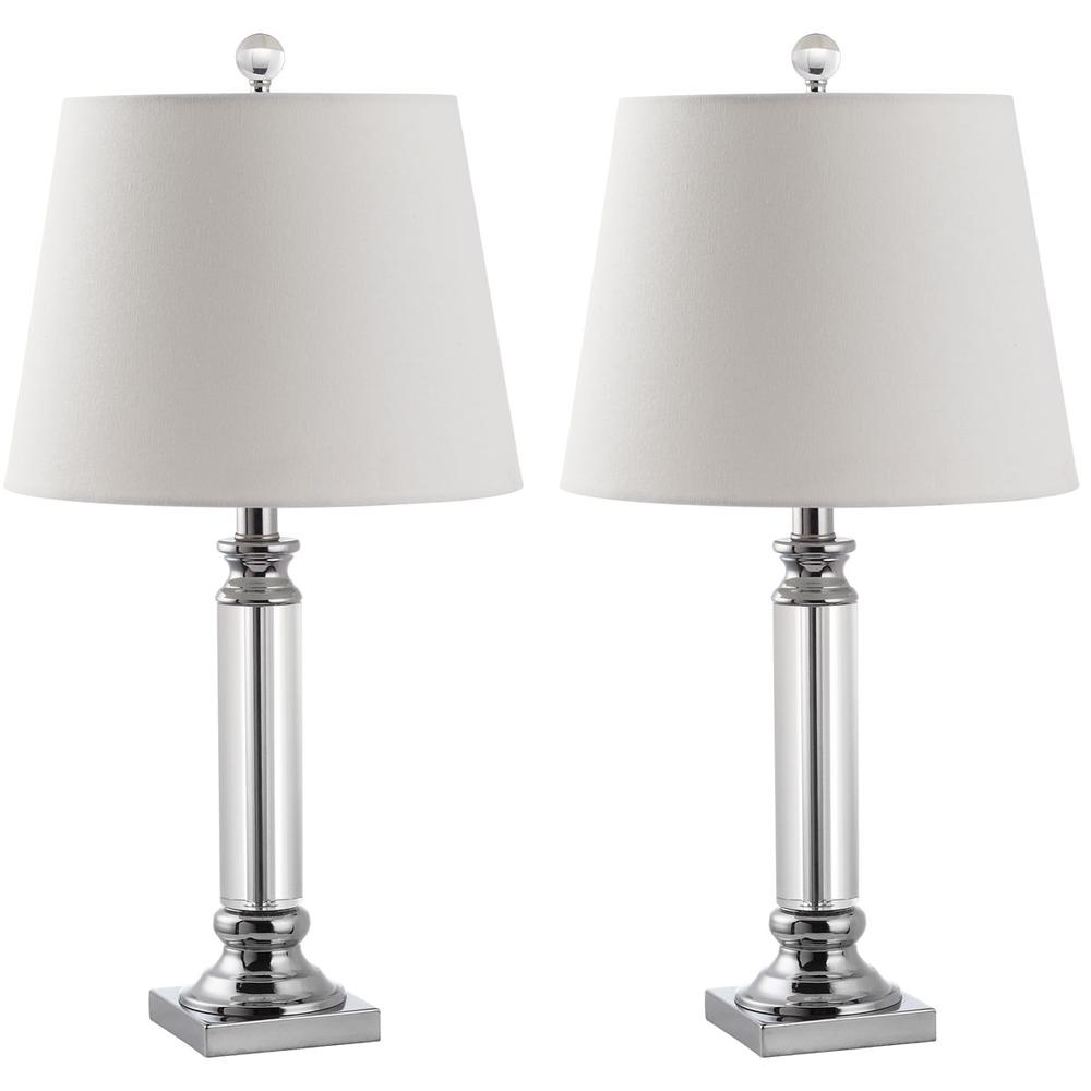 ZARA 24-INCH H CRYSTAL TABLE LAMP. Picture 1