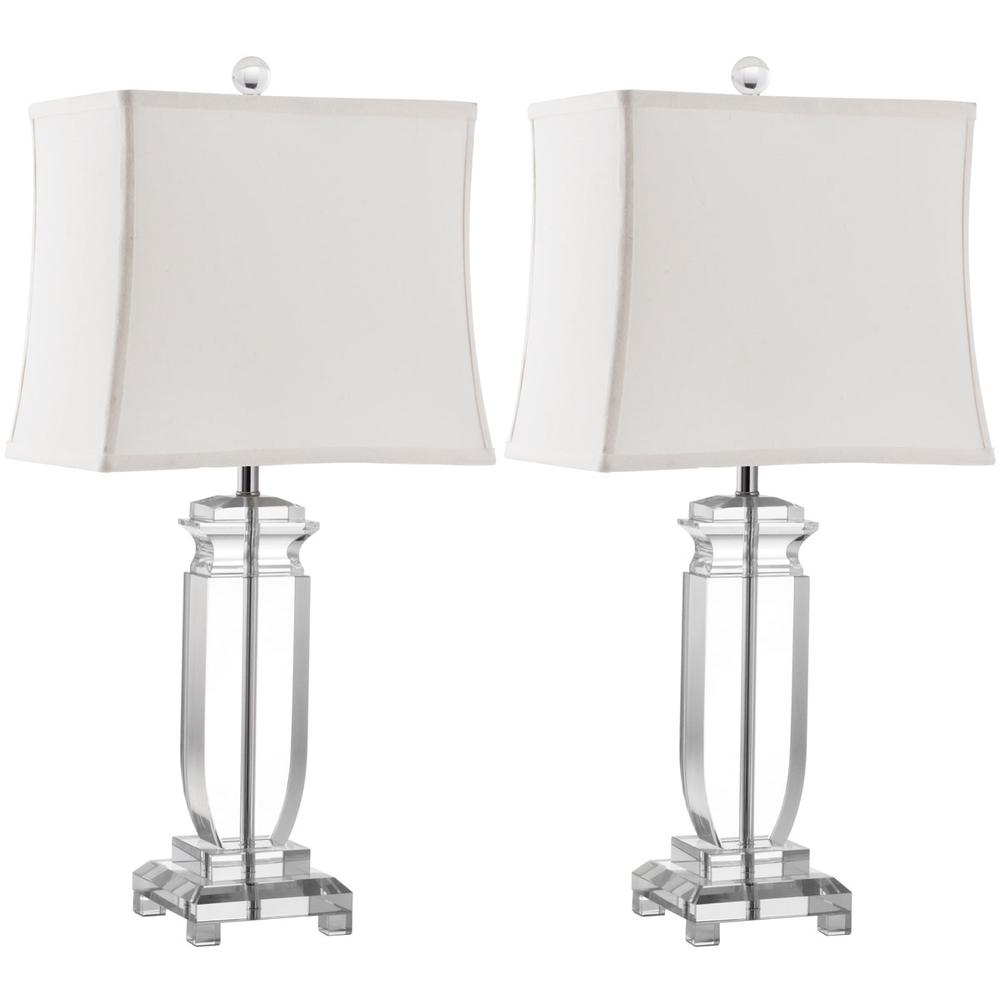 OLYMPIA 24-INCH H CRYSTAL TABLE LAMP. Picture 1