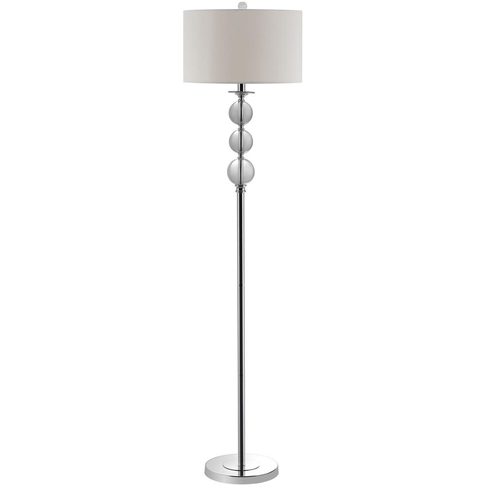 PIPPA 61-INCH H GLASS GLOBE FLOOR LAMP. Picture 1
