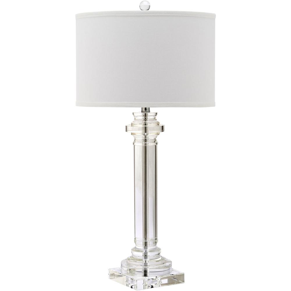NINA 30-INCH H CRYSTAL COLUMN LAMP. Picture 1