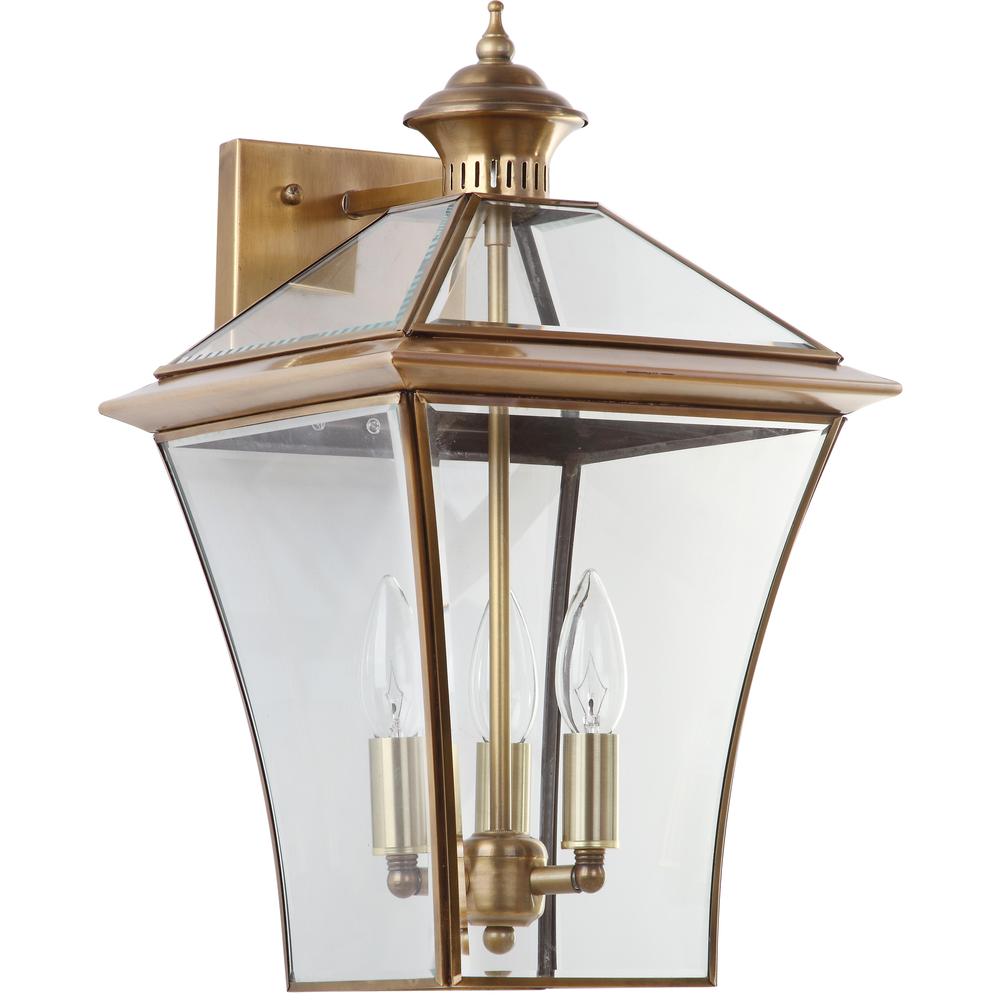 VIRGINIA CHROME 17.75-INCH H TRIPLE LIGHT SCONCE. Picture 3