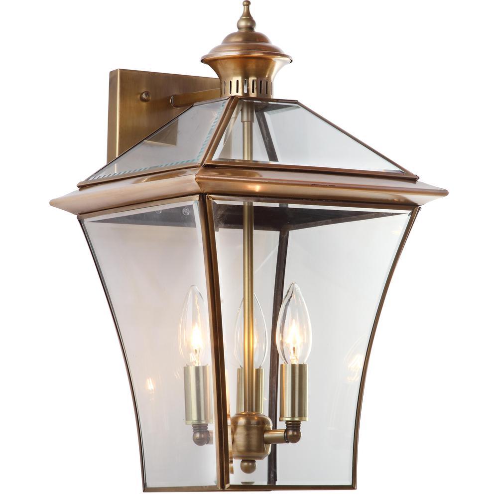 VIRGINIA CHROME 17.75-INCH H TRIPLE LIGHT SCONCE. Picture 4