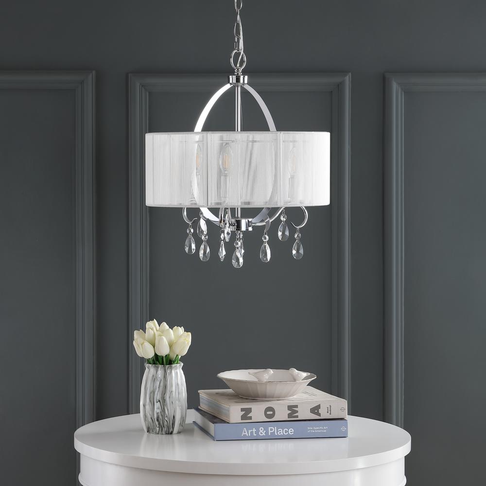 New Vienna Chandelier, Chrome. The main picture.