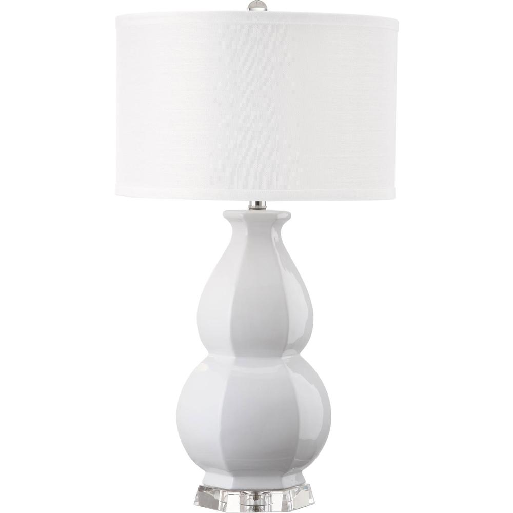 JUNIPER 30-INCH H WHITE TABLE LAMP. Picture 1