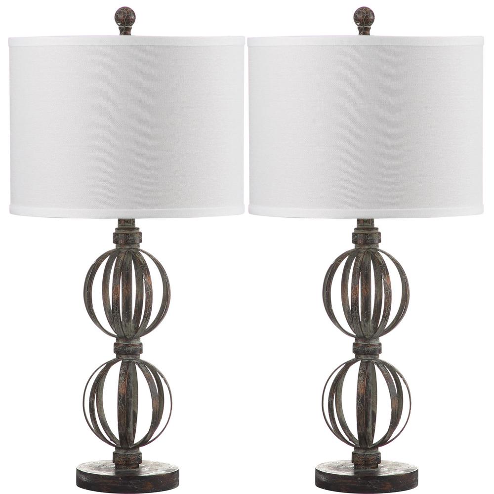 CALISTA 27.75-INCH H DOUBLE SPHERE TABLE LAMP. Picture 1