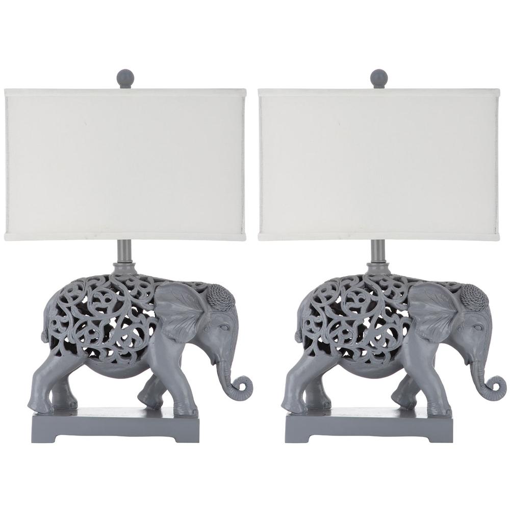 HATHI 25.5-INCH H SCULPTURE TABLE LAMP. Picture 1