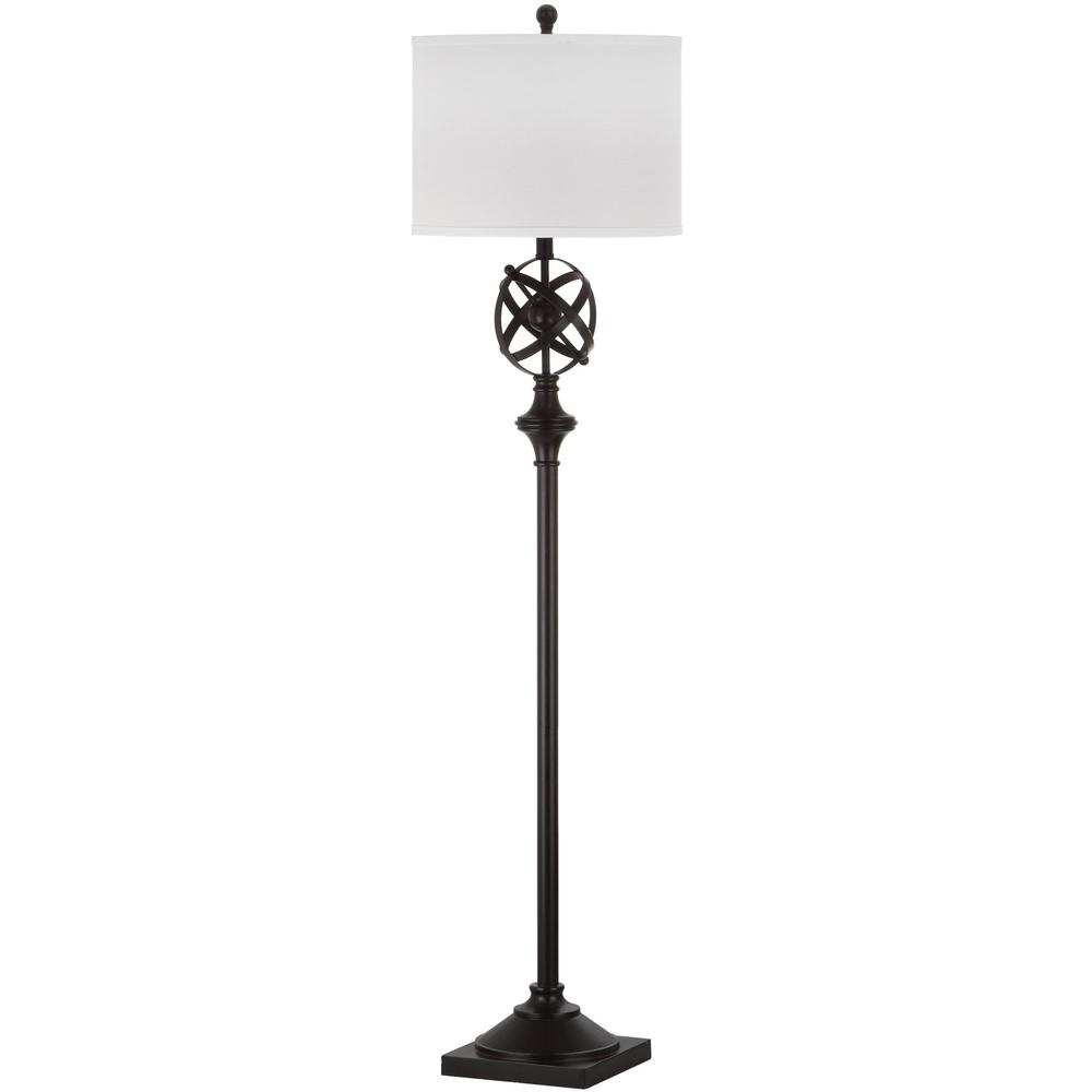 60-INCH H FRANKLIN ARMILLARY FLOOR LAMP. Picture 1