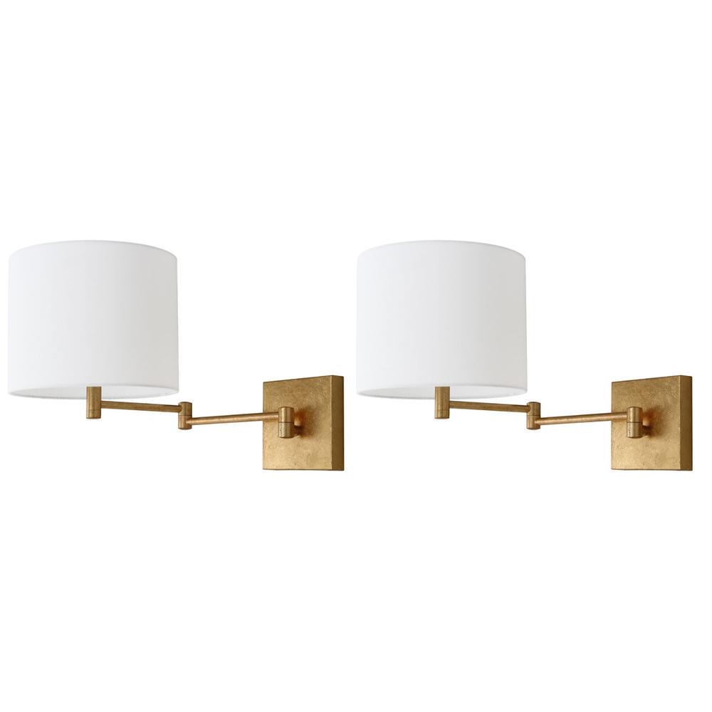 LILLIAN GOLD 12-INCH H WALL SCONCE. Picture 1