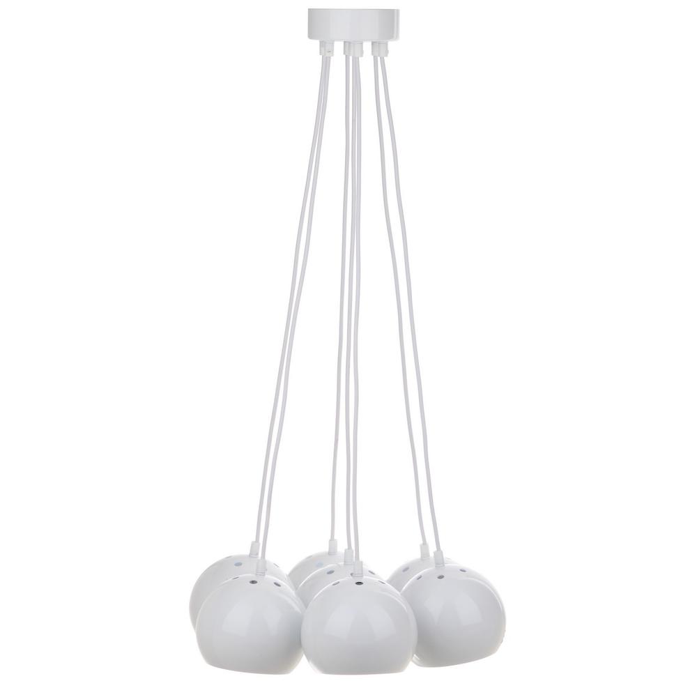 ROME BEARING 17.75-INCH DIA ADJUSTABLE PENDANT LAMP. Picture 1