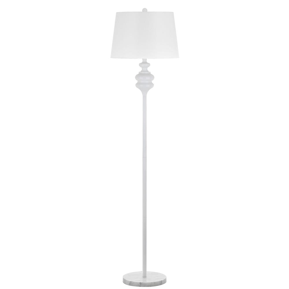 Torc 67.5-Inch H Floor Lamp, White. Picture 3