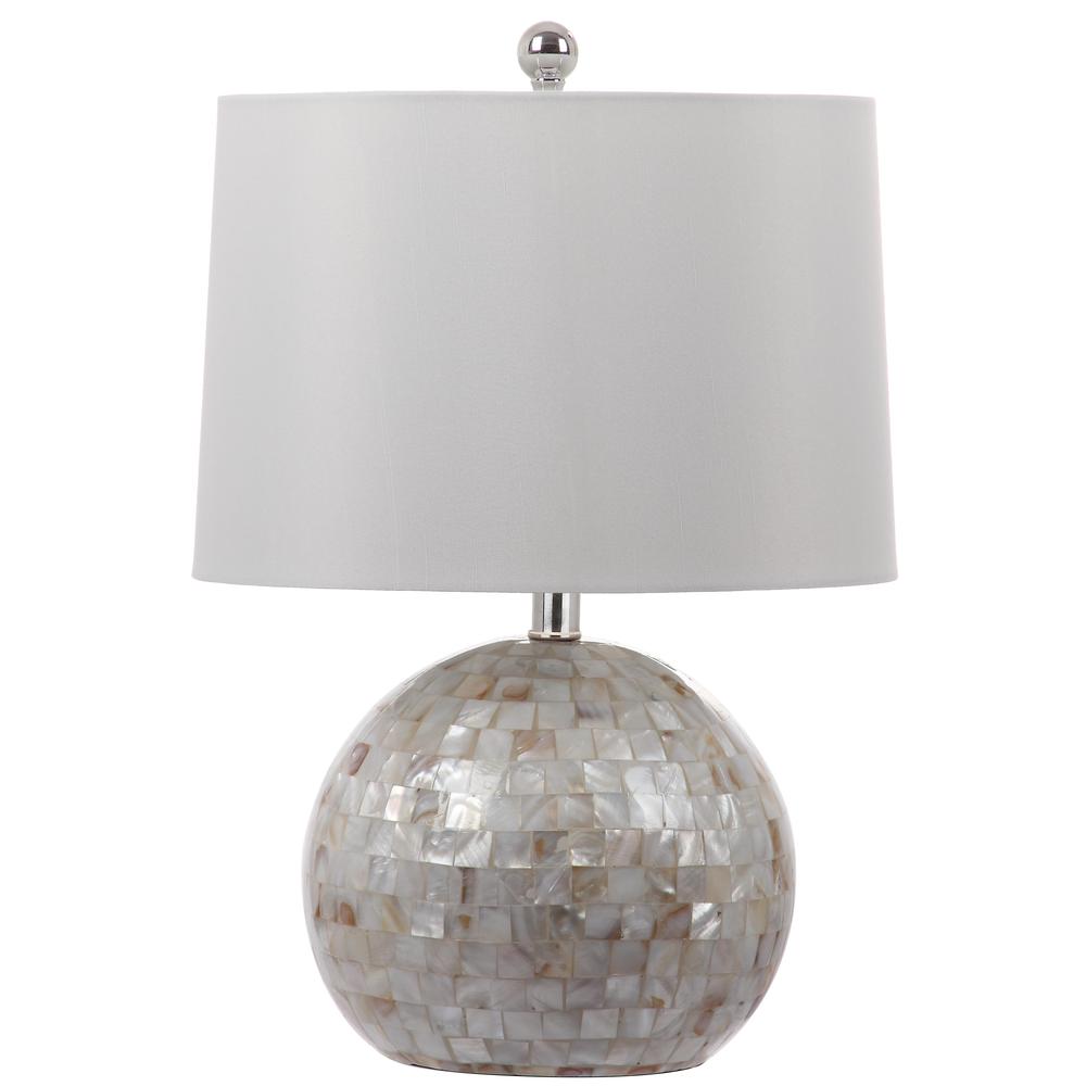 NIKKI 21-INCH H SHELL TABLE LAMP. Picture 2