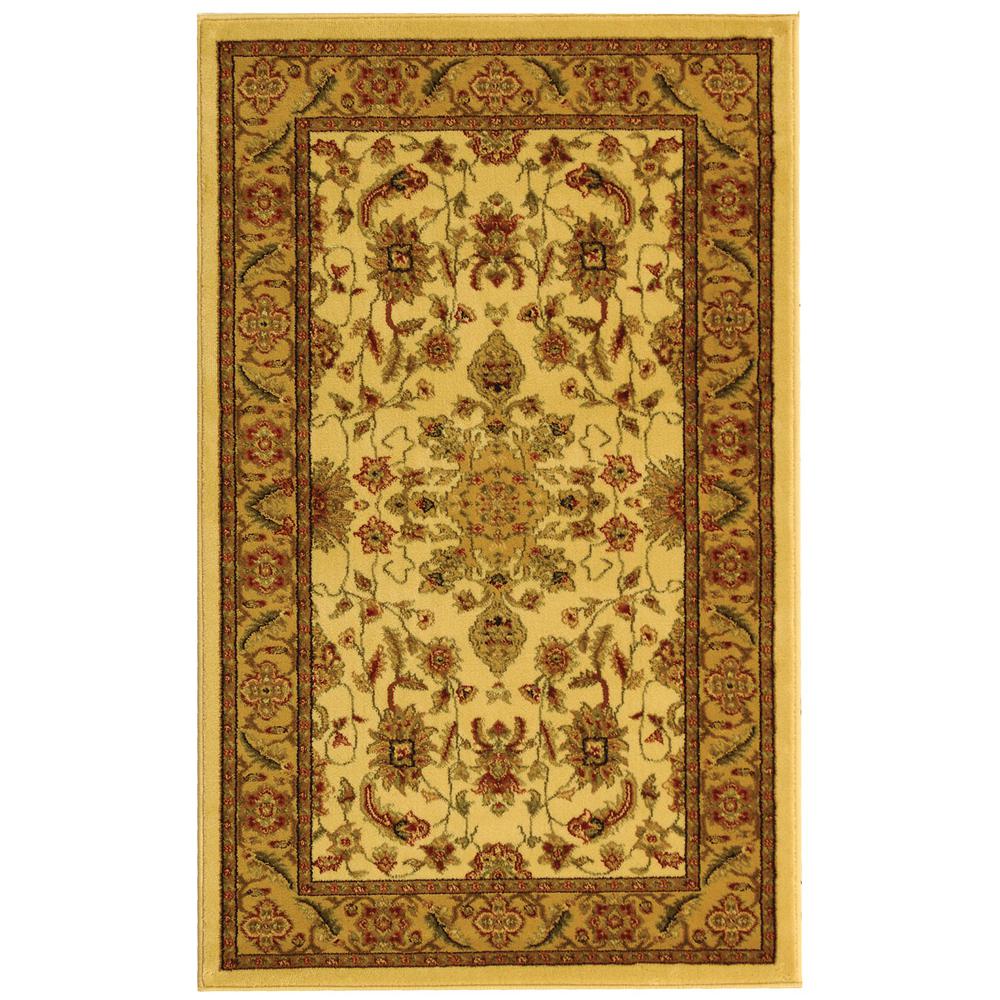 LYNDHURST, IVORY / TAN, 3'-3" X 5'-3", Area Rug. The main picture.