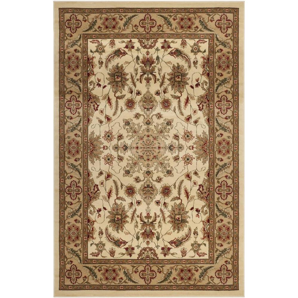 LYNDHURST, IVORY / TAN, 6' X 9', Area Rug. Picture 1
