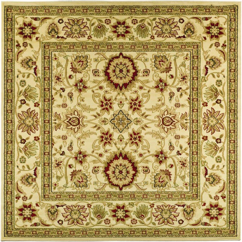 LYNDHURST, IVORY / IVORY, 6' X 6' Square, Area Rug, LNH212L-6SQ. Picture 1