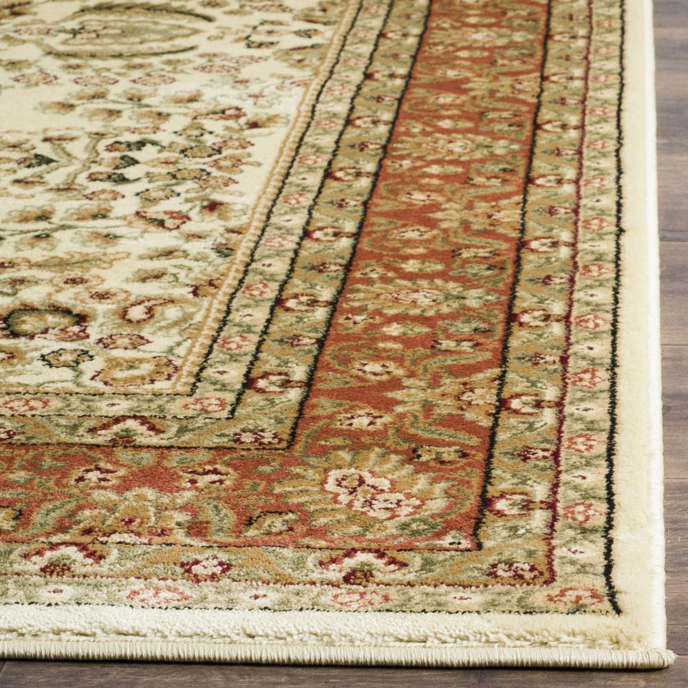LYNDHURST, IVORY / RUST, 10' X 14', Area Rug, LNH214R-10. Picture 1